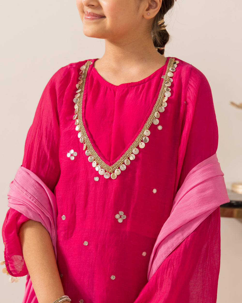 Rani Pink Gharara Set