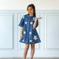 Daisy Embroidered Denim Dress