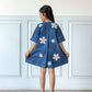 Daisy Embroidered Denim Dress