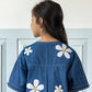 Daisy Embroidered Denim Dress