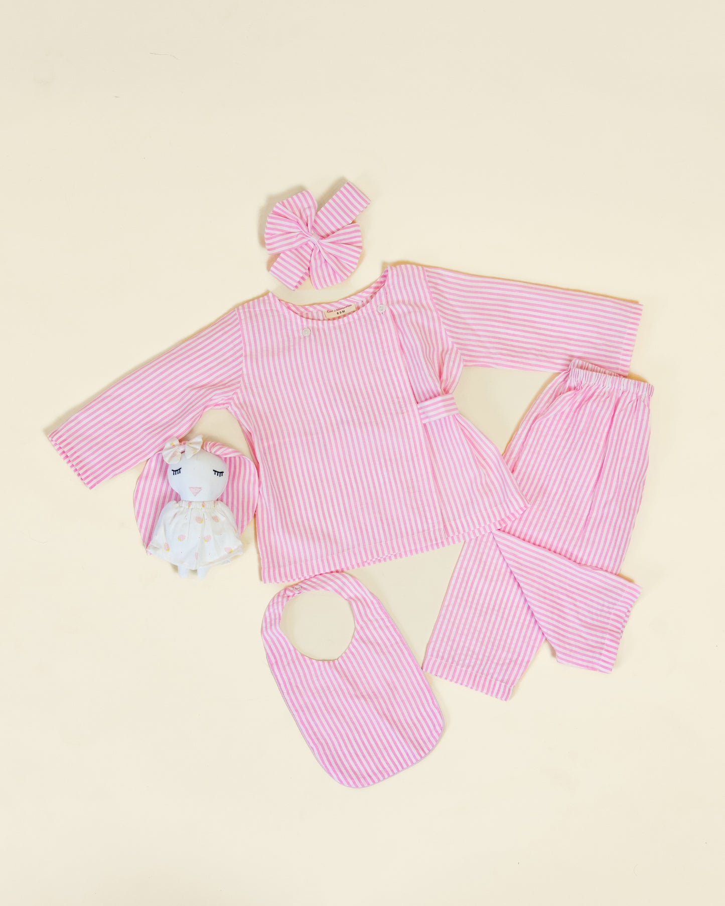 Pink Stripes Set