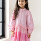 Pink Flared Dress