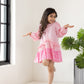Pink Flared Dress
