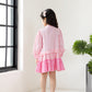 Pink Flared Dress