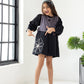 Black Waistcoat Dress