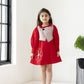 Red Waistcoat Dress