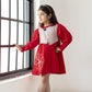 Red Waistcoat Dress