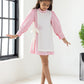 Pink Overlay Dress