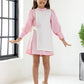 Pink Overlay Dress