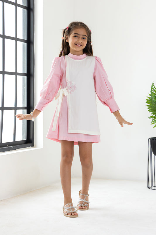 Pink Overlay Dress
