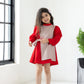 Red Overlay Dress