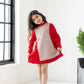 Red Overlay Dress