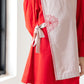 Red Overlay Dress