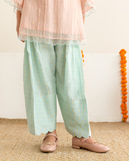 Blush & Mint Farshi Salwar Set