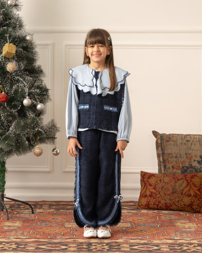 Overlay Tweed Coord Set