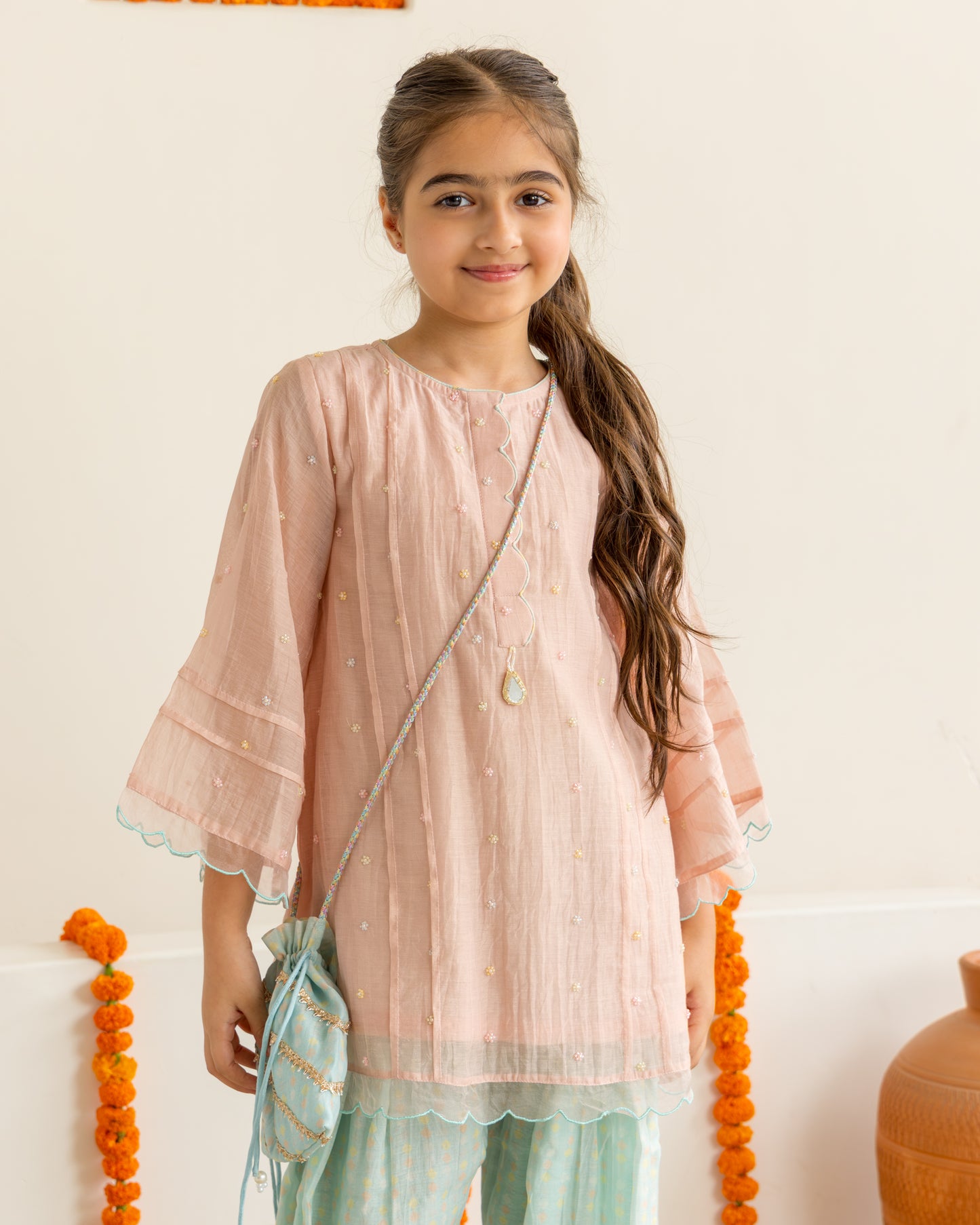 Blush & Mint Farshi Salwar Set