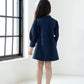 Navy Overlay Dress