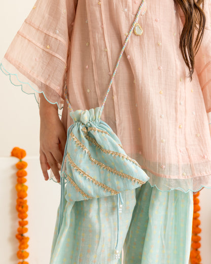 Blush & Mint Farshi Salwar Set