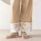 Beige Palms Waistcoat Co-ord Set