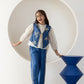 Blue Palms Waistcoat Co-ord Set