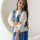 Blue Palms Waistcoat Co-ord Set
