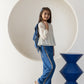 Blue Palms Waistcoat Co-ord Set