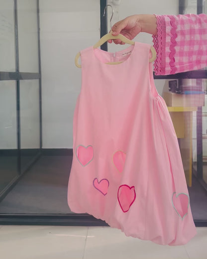 Pink Heart Dress