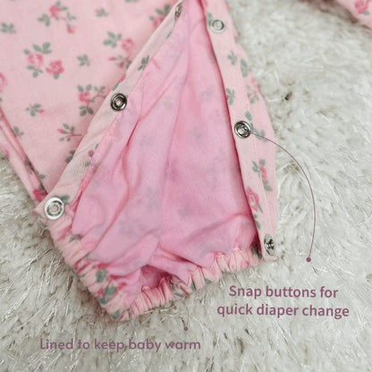 Pink Rose Romper Set With Mimi Bunny Doll - RISA DREAMWORLD